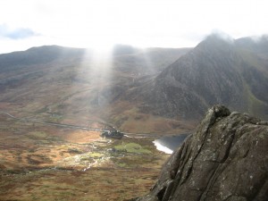 View_of_Tryfan Looking across the Ogwen valley towards Tryfan
