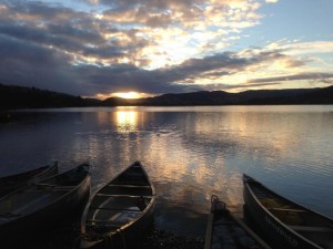 Bala Bala Lake as we got off the water after a long day