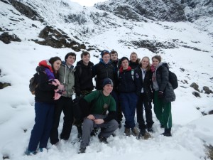 Glaciation_Group Happy not to be in the class room