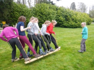 Group_Skis Not as easy as it looks!