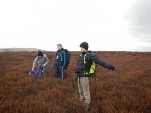 The boys making use of the Leap Frogging technique