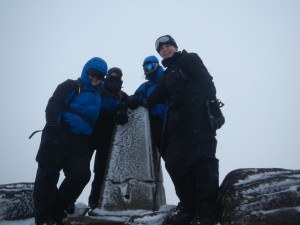 The summit of Bidein a Ghlas Thuill