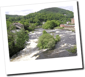 Outdoor activities on the River Dee