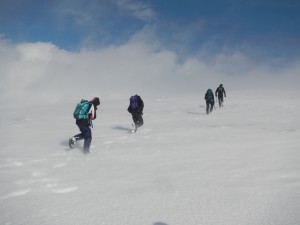 The final push for the summit