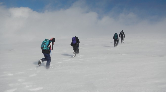 The final push for the summit